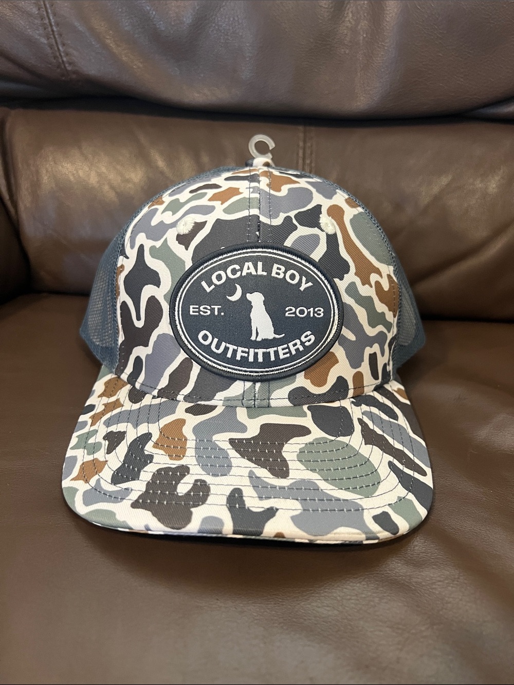 Local Boy Outfitters Men's Camo Trucker Hat - Multicolor